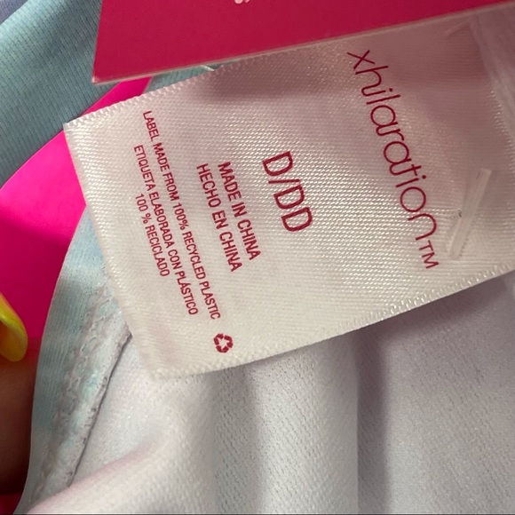 🧜♀️NWT TIE DYE 1 SHOULDER BIKINI TOP - Picture 5 of 8